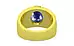 Panchdhatu Thailand Blue Sapphire Ring Prime Quality (R1)