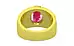 Panchdhatu Ruby Ring Fine Quality (R1)