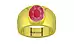 Panchdhatu Ruby Ring Fine Quality (R1)