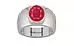 Sterling Silver Ruby Ring Prime Quality (R1)