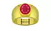 Panchdhatu Ruby Ring Prime Quality (R1)