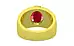 Panchdhatu Ruby Ring Rare Quality (R1)