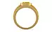 Gold Thailand Yellow Sapphire Ring Limited Quality (R1)