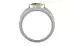 Goldcap Ceylon Blue Sapphire Ring Fine Quality (R1)