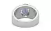 Goldcap Ceylon Blue Sapphire Ring Fine Quality (R1)