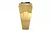 Gold Ceylon Blue Sapphire Ring Limited Quality (R1)