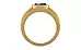 Gold Ceylon Blue Sapphire Ring Limited Quality (R1)