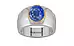 Goldcap Ceylon Blue Sapphire Ring Limited Quality (R1)