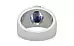 Goldcap Ceylon Blue Sapphire Ring Limited Quality (R1)