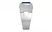 Sterling Silver Ceylon Blue Sapphire Ring Rare Quality (R1)