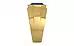 Gold Ceylon Blue Sapphire Ring Rare Quality (R1)