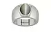Sterling Silver Cat's Eye Ring Fine Quality (R1)