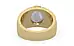 Ashtadhatu Ceylon White Sapphire Ring Fine Quality (R1)