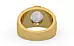 Gold Ceylon White Sapphire Ring Limited Quality (R1)