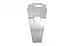 Sterling Silver Ceylon White Sapphire Ring Rare Quality (R1)