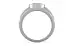 Sterling Silver Ceylon White Sapphire Ring Rare Quality (R1)