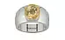 Goldcap Ceylon Yellow Sapphire Ring Fine Quality (R1)