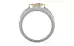 Goldcap Ceylon Yellow Sapphire Ring Fine Quality (R1)