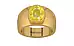 Gold Ceylon Yellow Sapphire Ring Limited Quality (R1)