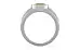 Sterling Silver Ceylon Yellow Sapphire Ring Prime Quality (R1)