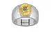 Goldcap Ceylon Yellow Sapphire Ring Prime Quality (R1)