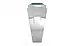 Sterling Silver Emerald Ring Fine Quality (R1)