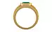 Gold Emerald Ring Limited Quality (R1)