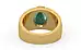 Gold Emerald Ring Prime Quality (R1)