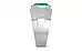 Sterling Silver Emerald Ring Rare Quality (R1)