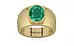 Ashtadhatu Emerald Ring Rare Quality (R1)
