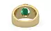 Ashtadhatu Emerald Ring Rare Quality (R1)
