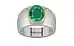 Goldcap Emerald Ring Rare Quality (R1)