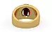 Gold Hessonite Garnet Ring Fine Quality (R1)
