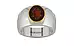 Goldcap Hessonite Garnet Ring Fine Quality (R1)