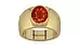 Ashtadhatu Hessonite Garnet Ring Limited Quality (R1)