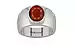 Sterling Silver Hessonite Garnet Ring Prime Quality (R1)