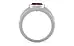 Sterling Silver Hessonite Garnet Ring Prime Quality (R1)