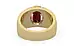 Ashtadhatu Hessonite Garnet Ring Prime Quality (R1)