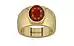 Ashtadhatu Hessonite Garnet Ring Prime Quality (R1)