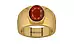 Gold Hessonite Garnet Ring Prime Quality (R1)