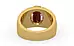 Gold Hessonite Garnet Ring Prime Quality (R1)