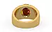 Gold Hessonite Garnet Ring Rare Quality (R1)