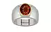 Goldcap Hessonite Garnet Ring Rare Quality (R1)