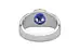 Sterling Silver Thailand Blue Sapphire Ring Fine Quality (R10)