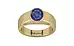 Ashtadhatu Thailand Blue Sapphire Ring Fine Quality (R10)