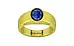 Panchdhatu Thailand Blue Sapphire Ring Limited Quality (R10)