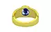 Panchdhatu Thailand Blue Sapphire Ring Prime Quality (R10)