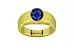 Panchdhatu Thailand Blue Sapphire Ring Prime Quality (R10)