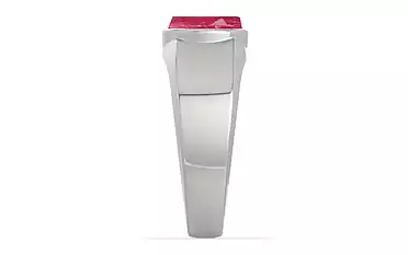 Sterling Silver Ruby Ring Fine Quality (R10)