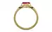 Ashtadhatu Ruby Ring Fine Quality (R10)